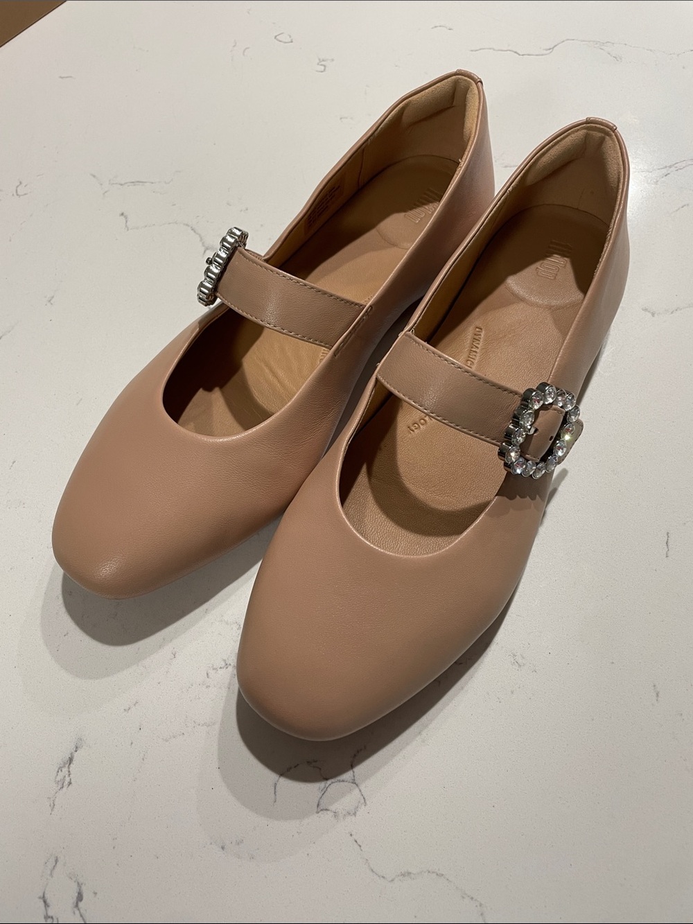 Fit Flop Mary Jane Flats with Crystal Buckle